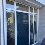 Situatie vóór plaatsing aluminium kozijnen bij woning in Deurne